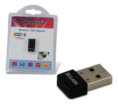 Antena Adaptador Wifi Usb Pc Notebook Receptores -tvirtual 0