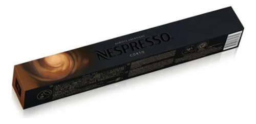 Nespresso Cápsulas Café Barista Corto X10 0