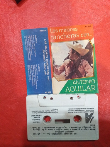 Cassette Las Mejores Rancheras Con Antonio Aguilar. Tennesse 1