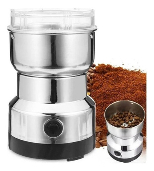 Molinillo De Café Acero Inoxidable Electrico Ql001 1 Molinillo De Café Acero Inoxidable Electrico Ql001 1