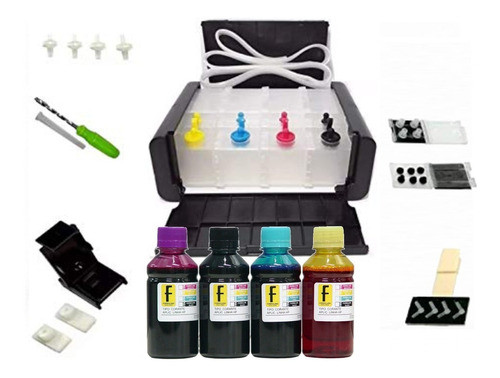 Bulk Ink Elegance Canon Mx 371 471 E 481 Mp 230 190 + 400ml 1