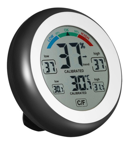 Termometro Digital Con Sensor De Humedad Con Mínima Máxima ® 0