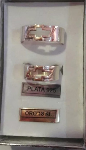 Alianzas Chevrolet. Plata 925 Y Oro 18 K 0