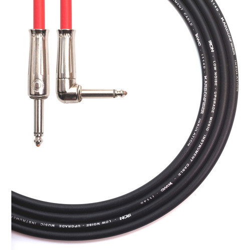 Cable Plug 1/4 - Plug 1/4 Standard Ang. X 9 Mts Kwc 224 Iron 0