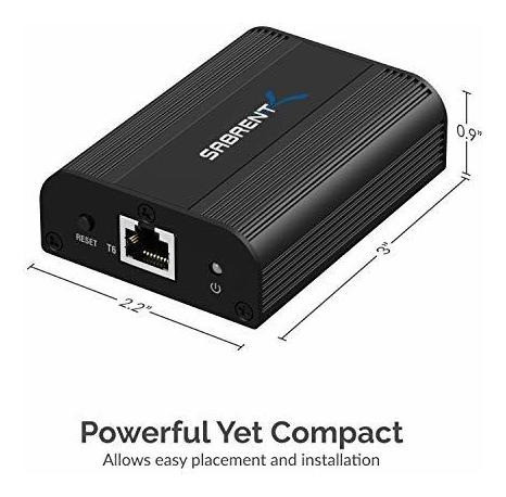 Sabrent Extensor Hdmi 4k A Traves De Cat6 60 Metros200 Pies 1