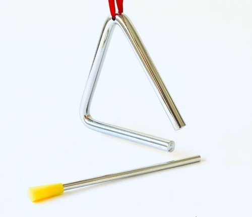 Triángulo Chico Instrumento Musical Infantil,  Didáctico 0