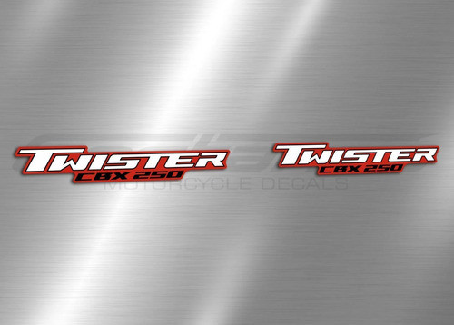 Calcos Honda Cbx 250 Twister 2014 Cachas Laterales Tanque 0