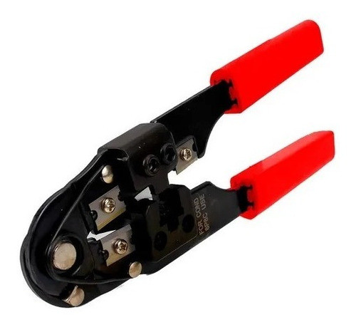 Alicate De Crimpar Crimpagem Corte Cabo Rede Conector Rj 45 0