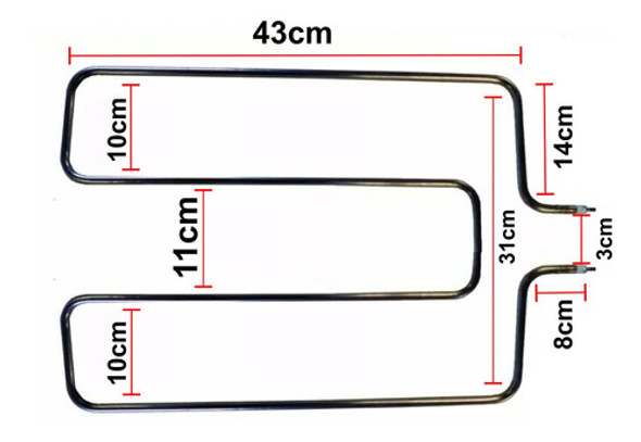 Resistência Prensa Térmica Rimaq Plus 220v 1