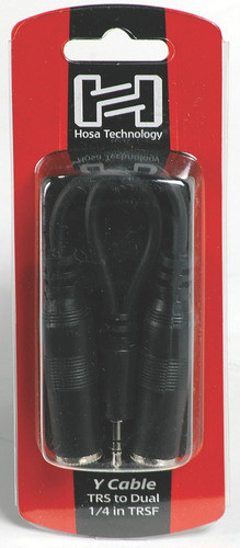 Hosa Ymp233 - Cable Miniplug Stereo A 2 Jack Stereo 0