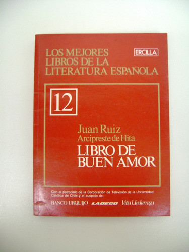 Libro De Buen Amor Juan Ruiz Arcipreste De Hita Boedo Caba 0