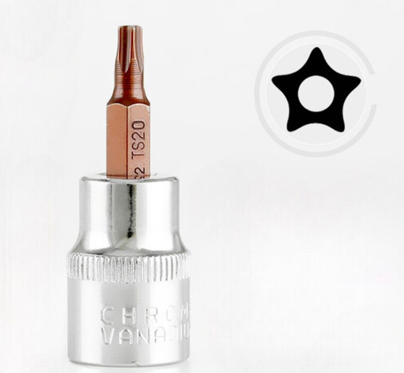 Punta Torx Plus 5 Puntas Tamper Ts20 En Tubo 1/4 Ayr Tools 1 Punta Torx Plus 5 Puntas Tamper Ts20 En Tubo 1/4 Ayr Tools 1