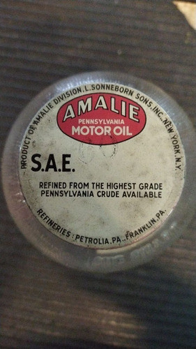 Frasco Amalie Motor Oil (vacío) 1l 1