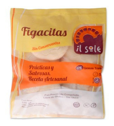 Figacitas Congeladas - 5 Unidades - Sin Tacc 0