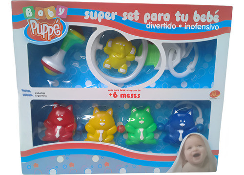 Super Set Sonajeros Para Tu Bebé  + 6 Meses Lupetoys 0