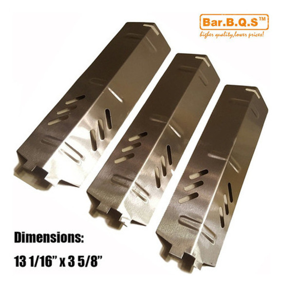 Sh561 Placa De Calor De Acero Inoxidable (3-pack) Para Patio 1