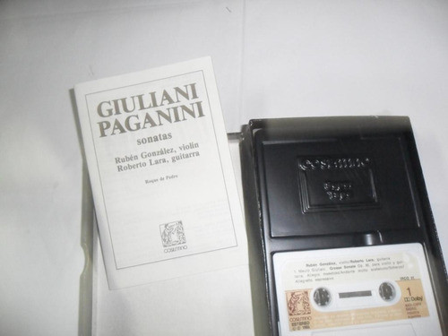 Paganini Giuliani R Gonzalez Violin R Lara Guitarra Casette 1