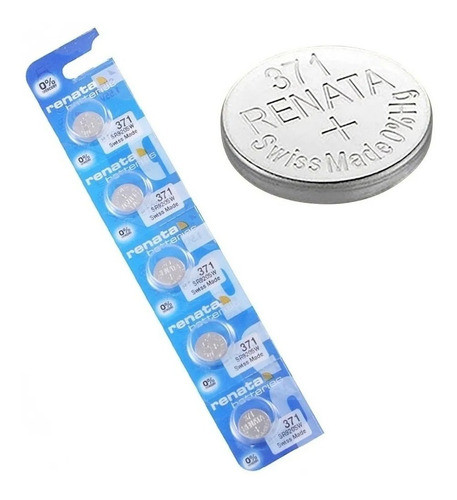 Pila  Renata 371 Sr920sw X 1 Unidad - Taggershop 0