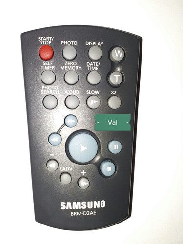 Controle Remoto Filmadora Brm-d2ae Samsung Semi Novo 1