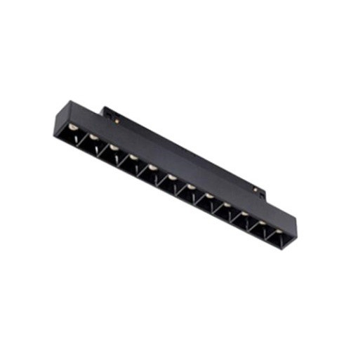 Luz De Rejilla Led Para Riel De Pista Magnético 12w 4000k 0