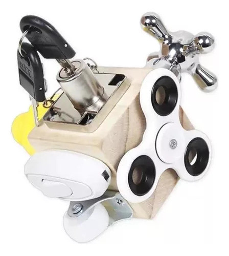 Busy Cube Educational Learning Toys Brinquedos Montessori 0