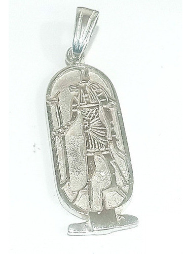 Dije Colgante Cartucho Egipcio Anubis Jerogrifico Cod .106 0