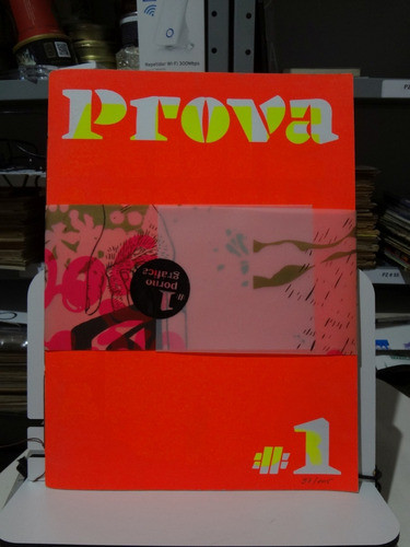 Revista Prova # 1 Ateliê Ludovico - Impressa Em Serigrafia 1