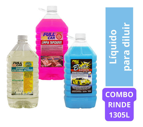 Espuma Activa Ph Neutro Brillo Expres Tapizados Apc Full Car 1