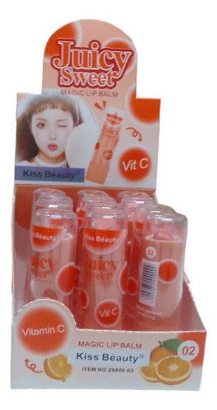 Labial Lip Balsamo Vegan- Vitamina C O Hialuronico Promo X 3 1