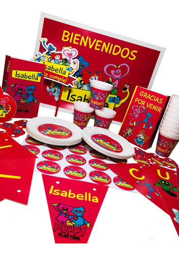 Cotillón Infantil Personalizado X 15  Poppy Playtime 0