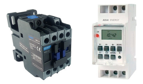 Timer Temporizador Programable Bomba Riego Pileta + Contacto 0