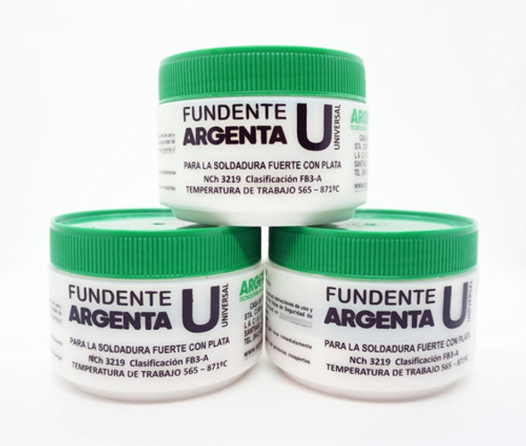 Fundente Decapante Argenta Para Soldar Plata 250grs 1