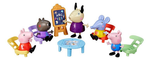 Peppa Pig Guarderia Set X 5 Figuras Original Sharif Express 1