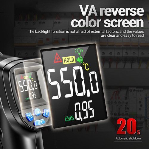 Termômetro Industrial Termômetro Th104.5s Infravermelho 1