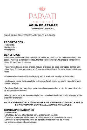 Agua De Azahar 250ml 1