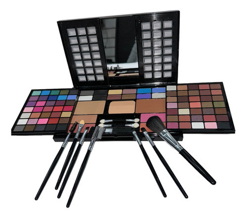 Set Paleta De Sombras Tejar + Set De Brochas X 7 1