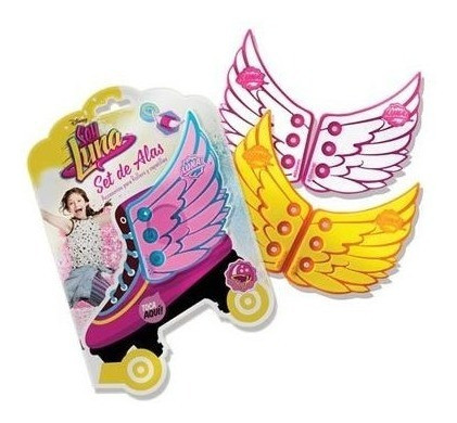 Set Alas Accesorio Para Patines Zapatillas Soy Luna L144 Mm 0