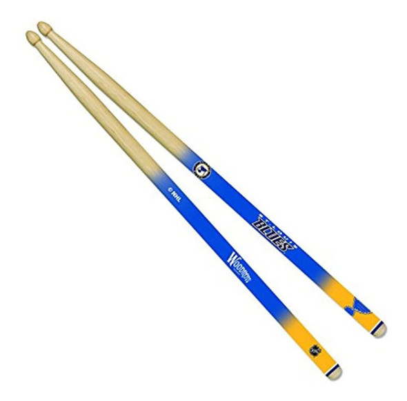 Woodrow Guitar De The Sports Vault Nhl St. Louis Blues Drum 0