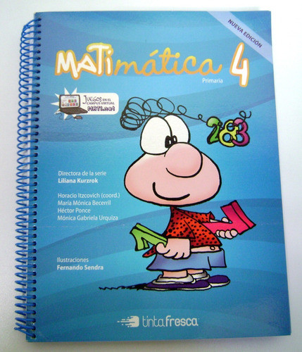 Matimatica 4 Tinta Fresca Yo Matias Sendra Impecable Boedo 0