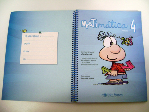 Matimatica 4 Tinta Fresca Yo Matias Sendra Impecable Boedo 1