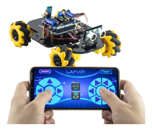 Kit Robot Omnidireccional Para Arduino 0