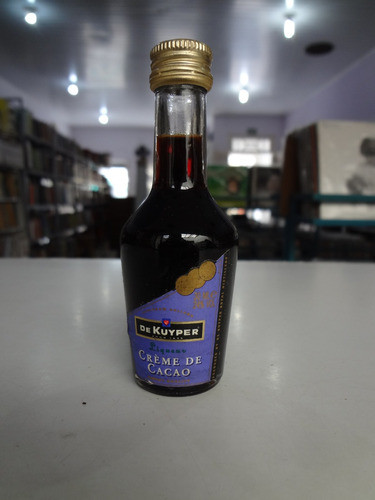 Mini Garrafinha Colecionável De Kuyper Liqueur Creme Cacao 0