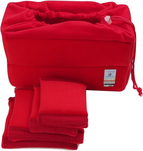 Estuche Para Camara De Fotos, Roja/universal/acolchado 0