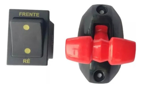 Botão Frente Ré + Alavanca P/ Motos Eletricas 6 E 12 V Bande 0