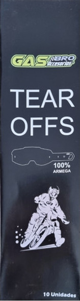 Tear Off  Antiparras Just 1 Iris Motocross Enduro 0