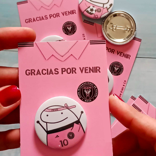 35 Pines Souvenirs Flork Intermiami +tarjeta S/personalizar 0