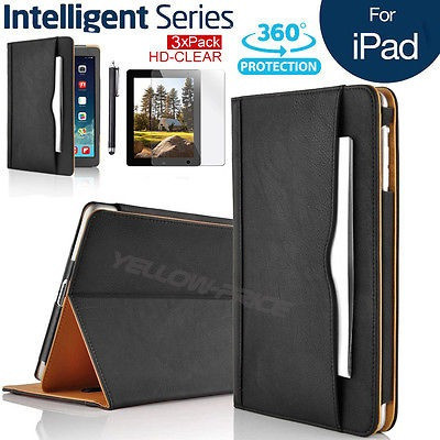 iPad Caso (iPad 2 3 4) Smart Cubrir Magnético Cierre Soporte 0
