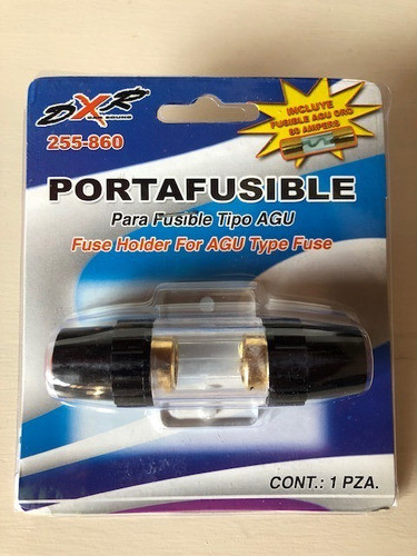 Portafuse Potencia Tipo Agu Para Fuse De 30 A 100amp. 1