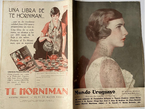 Mundo Uruguayo N° 641, Proclamación República De España 1931 0