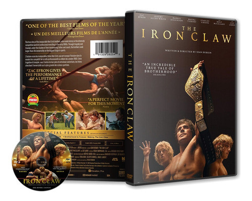 The Iron Claw La Garra De Hierro 2023 - Dvd Latino/inglés 0